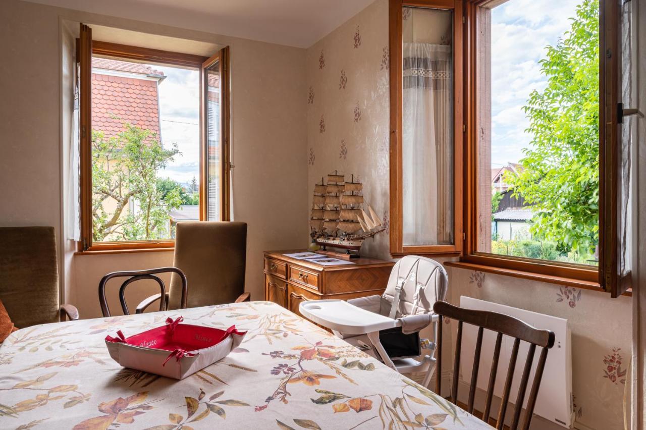 La Maison De Vacances De Colmar Et Son Jardin Zewnętrze zdjęcie