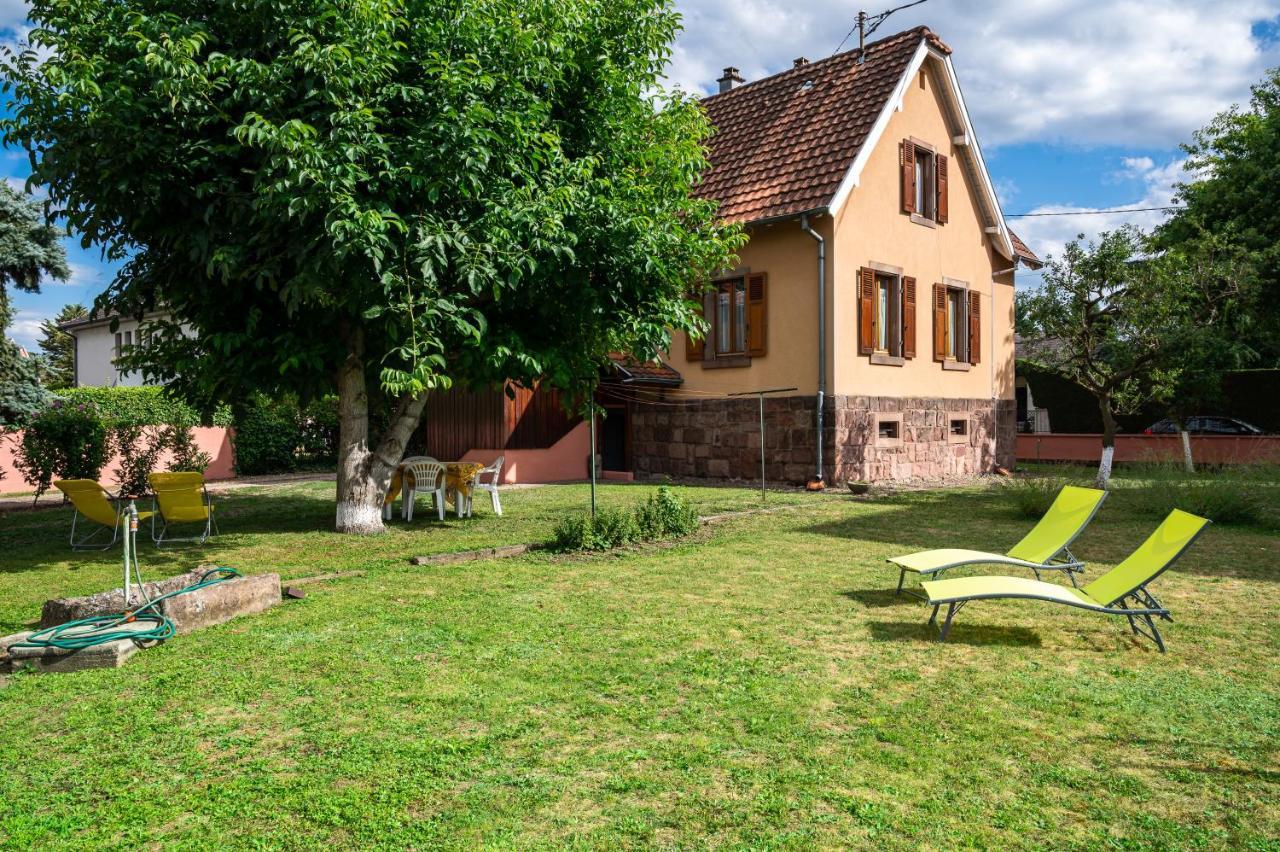 La Maison De Vacances De Colmar Et Son Jardin Zewnętrze zdjęcie